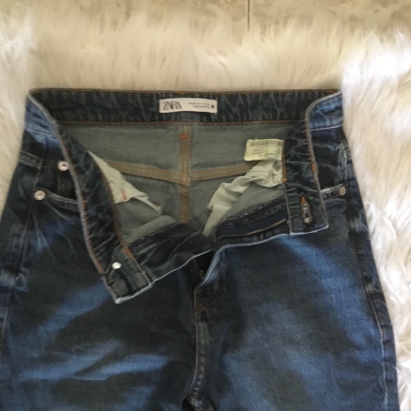 🌹HOST PICK🌹 ZARA HIGH WAIST JEANS / SIZE 6/ NEW CONDITION - Picture 10 of 10